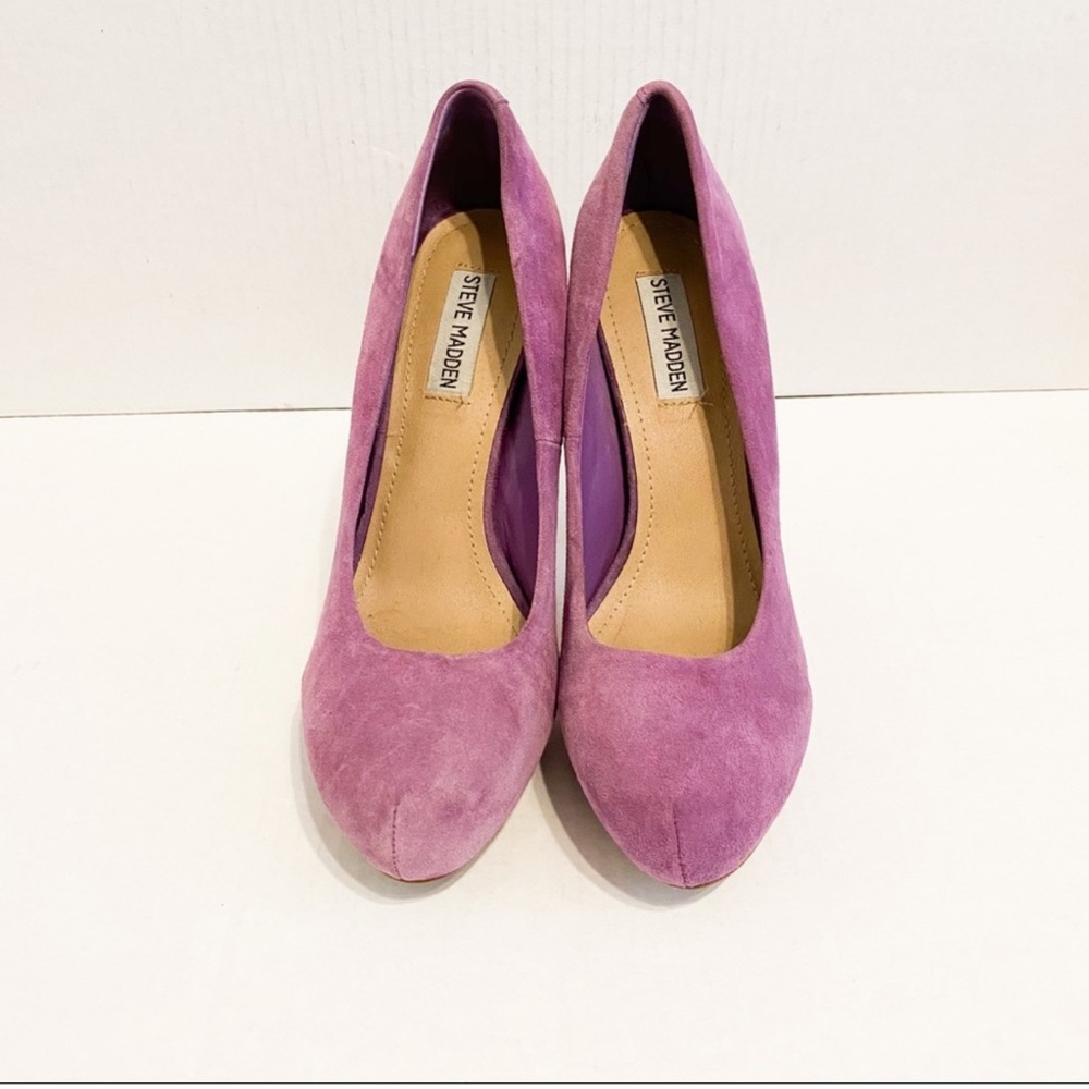 Steve Madden traisie purple size 8.5 heels